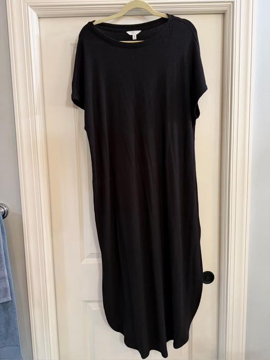 Time and Tru Dresses & Skirts - Black ribbed maxi dress NWOT